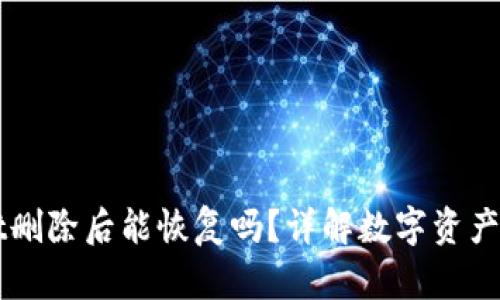 TPWallet删除后能恢复吗?详解数字资产恢复方法