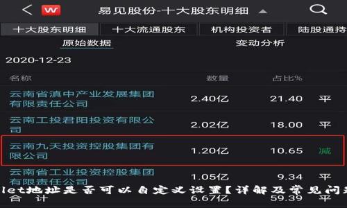 tpwallet地址是否可以自定义设置？详解及常见问题解答